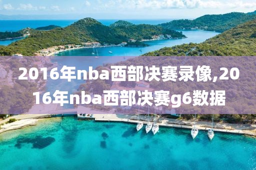 2016年nba西部决赛录像,2016年nba西部决赛g6数据