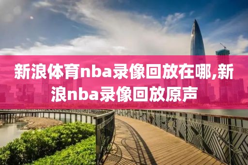 新浪体育nba录像回放在哪,新浪nba录像回放原声