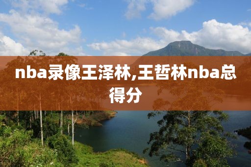 nba录像王泽林,王哲林nba总得分