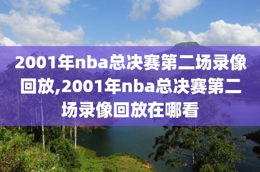 2001年nba总决赛第二场录像回放,2001年nba总决赛第二场录像回放在哪看